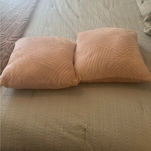 Elegant Peach Throw Pillows